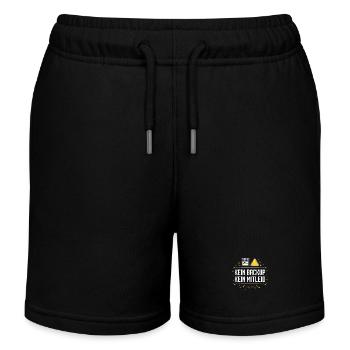 Kein Backup Kein Mitleid - Kinder Organic Joggingshorts Mini Bolter von Stanley/Stella - Schwarz - Vorne