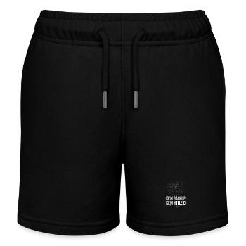 No Backup No Mercy - Kein Backup Kein Mitleid - Kinder Organic Joggingshorts Mini Bolter von Stanley/Stella - Schwarz - Vorne