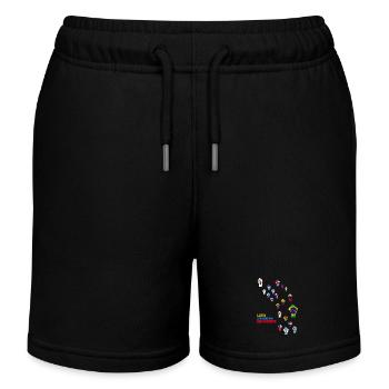 Mosaik des lateinamerikanischen Widerstands - Kinder Organic Joggingshorts Mini Bolter von Stanley/Stella - Schwarz - Vorne