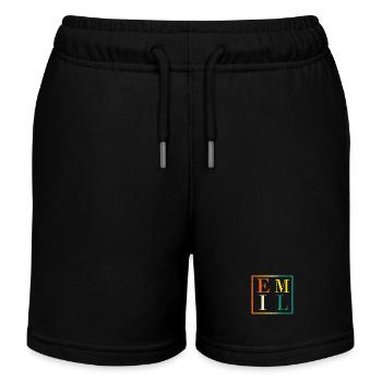 Emil - Short de jogging enfant bio Stanley/Stella - noir - Devant