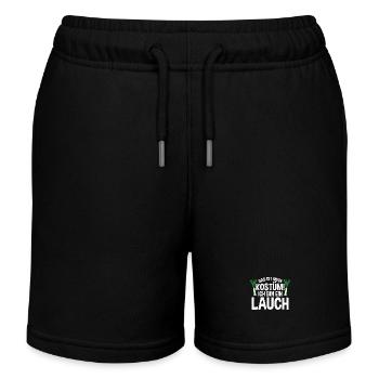 Carnaval de Jecken Carnaval - Short de jogging enfant bio Stanley/Stella - noir - Devant