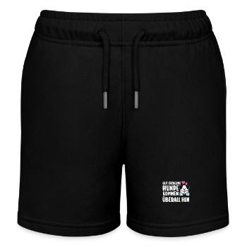 Chien Propriétaire de chien Propriétaire de chien Dresseur de chiens Chiens - Short de jogging enfant bio Stanley/Stella - noir - Devant