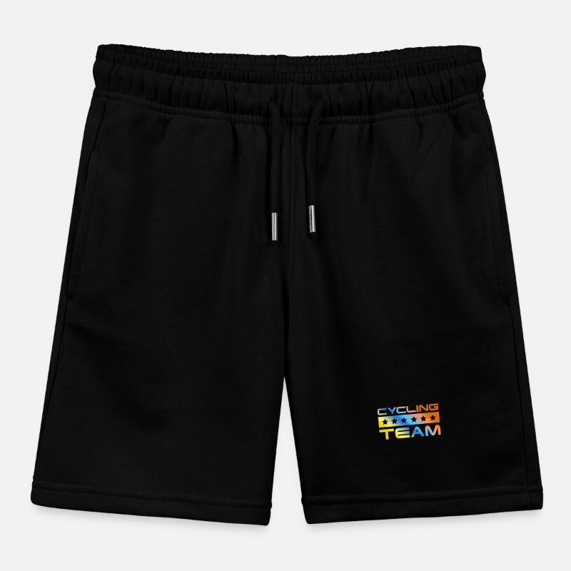 Équipe de cyclisme coloré Short de jogging enfant bio Stanley/Stella