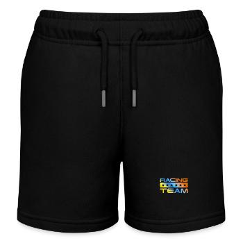 Racing Crew Bunt - Kinder Organic Joggingshorts Mini Bolter von Stanley/Stella - Schwarz - Vorne