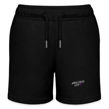 Majorque 2024 Heart Trip - Short de jogging enfant bio Stanley/Stella - noir - Devant