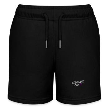 Thaïlande 2024 Heart Trip - Short de jogging enfant bio Stanley/Stella - noir - Devant
