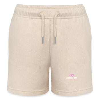 Bester Opa Herz Liebe - Kinder Organic Joggingshorts Mini Bolter von Stanley/Stella - Natur - Vorne