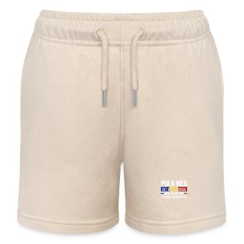 Rümänen Rumänisch Rumänien - Kinder Organic Joggingshorts Mini Bolter von Stanley/Stella - Natur - Vorne