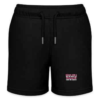 Maman de 5 enfants - Short de jogging enfant bio Stanley/Stella - noir - Devant