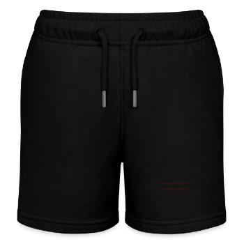 Trait du symbole linéaire - Short de jogging enfant bio Stanley/Stella - noir - Devant