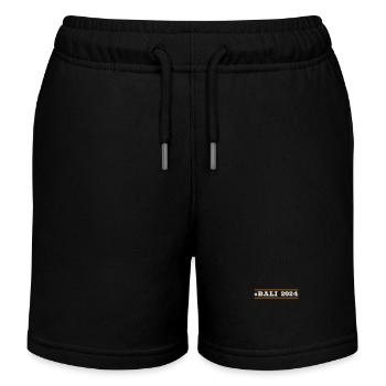 Bali 2024 - Short de jogging enfant bio Stanley/Stella - noir - Devant