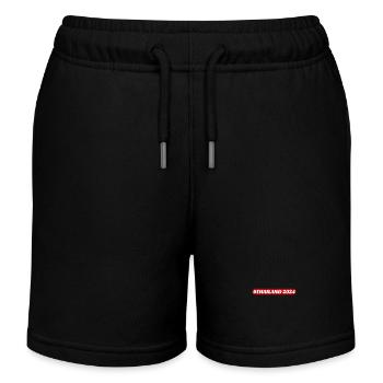 Thailand 2024 - Kinder Organic Joggingshorts Mini Bolter von Stanley/Stella - Schwarz - Vorne