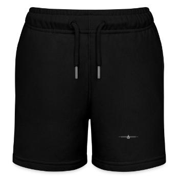 Ligne de badminton - Short de jogging enfant bio Stanley/Stella - noir - Devant