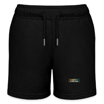Carnaval de Jecken Carnaval - Short de jogging enfant bio Stanley/Stella - noir - Devant