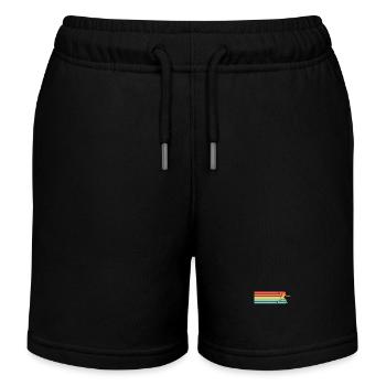 Fencing Fencing - Kids Organic Sweat Shorts by Stanley/Stella - black - Front