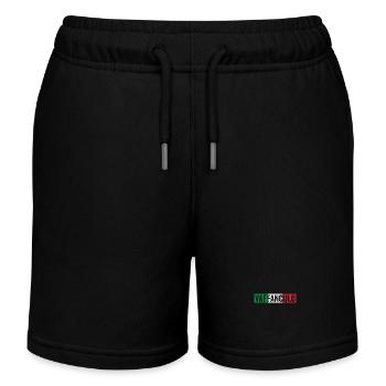Italien Italiener Vaffanculo - Kinder Organic Joggingshorts Mini Bolter von Stanley/Stella - Schwarz - Vorne