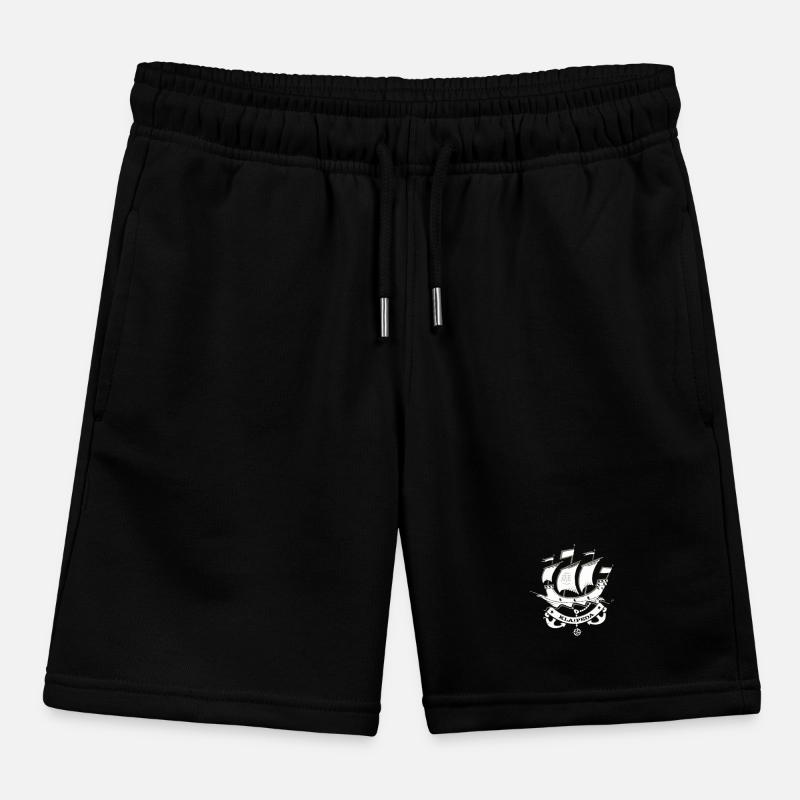 Klaipeda Lithuania Kids Organic Sweat Shorts by Stanley/Stella