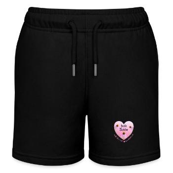 Meilleure fille - Short de jogging enfant bio Stanley/Stella - noir - Devant