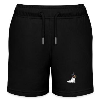 Basket - Short de jogging enfant bio Stanley/Stella - noir - Devant