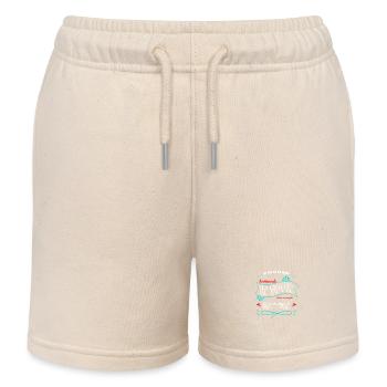 jokes statement dads favorite fathersday geek - Kinder Organic Joggingshorts Mini Bolter von Stanley/Stella - Natur - Vorne