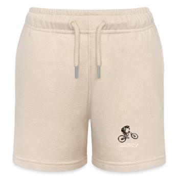 MTB Abfahrt - Kinder Organic Joggingshorts Mini Bolter von Stanley/Stella - Natur - Vorne