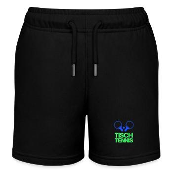 Ping-pong - Short de jogging enfant bio Stanley/Stella - noir - Devant