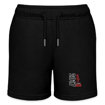 Limited Edition Birthday Gift August 2017 - Kids Organic Sweat Shorts by Stanley/Stella - black - Front