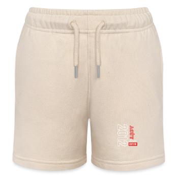 Jubiläumsgeschenk in limitierter Auflage August 2012 - Kinder Organic Joggingshorts Mini Bolter von Stanley/Stella - Natur - Vorne