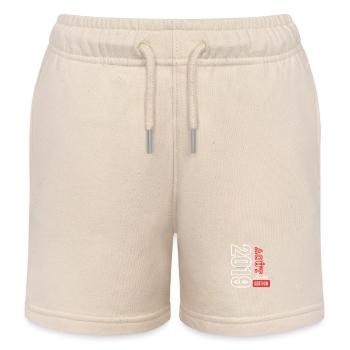 Limited Edition Birthday Gift August 2019 - Kids Organic Sweat Shorts by Stanley/Stella - soft Ecru - Front