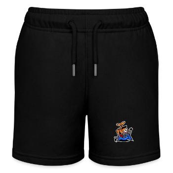 freak mit einem auge - Kinder Organic Joggingshorts Mini Bolter von Stanley/Stella - Schwarz - Vorne