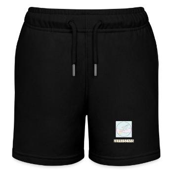 departure - Kinder Organic Joggingshorts Mini Bolter von Stanley/Stella - Schwarz - Vorne