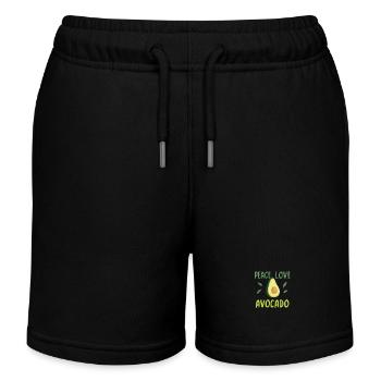 Rechtsanwälte Frieden Liebe - Kinder Organic Joggingshorts Mini Bolter von Stanley/Stella - Schwarz - Vorne