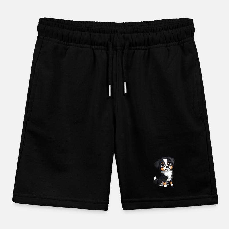 Australian Shepherd Hund Niedlich Kinder Organic Joggingshorts Mini Bolter von Stanley/Stella