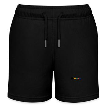 Afrika Safari Big Five Afrikanische Tierwelt - Kinder Organic Joggingshorts Mini Bolter von Stanley/Stella - Schwarz - Vorne