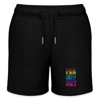 frankfurt rs arc-en-ciel - Short de jogging enfant bio Stanley/Stella - noir - Devant