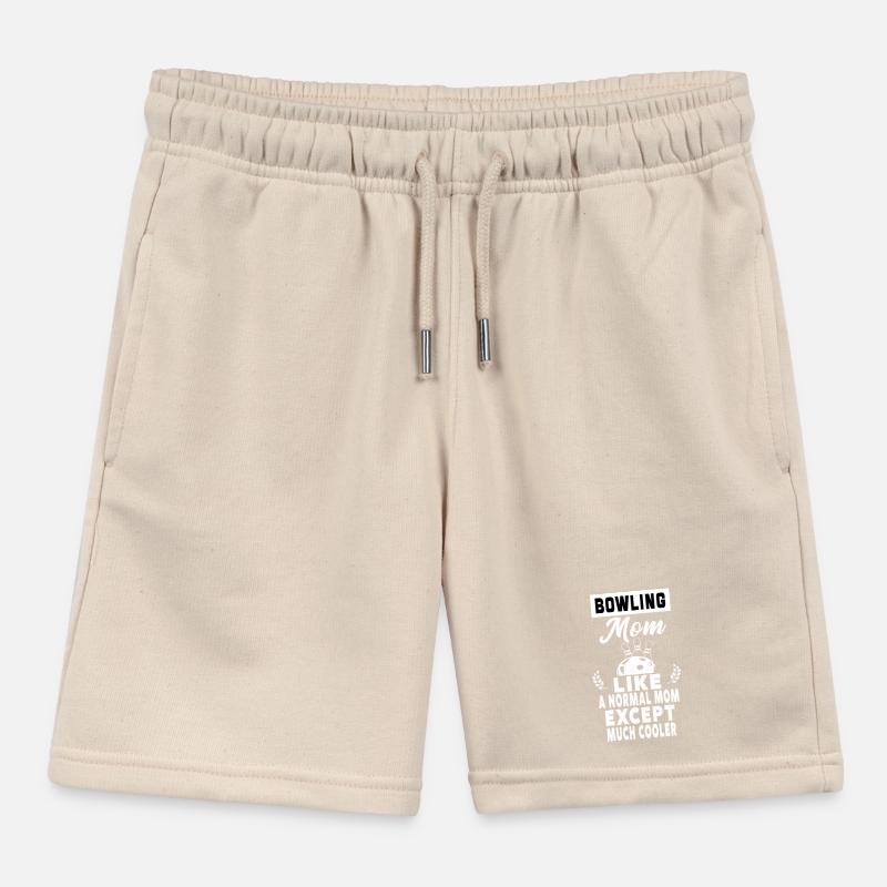 Bowling-Mama wie eine normale Mutter, außer Mama Kinder Organic Joggingshorts Mini Bolter von Stanley/Stella
