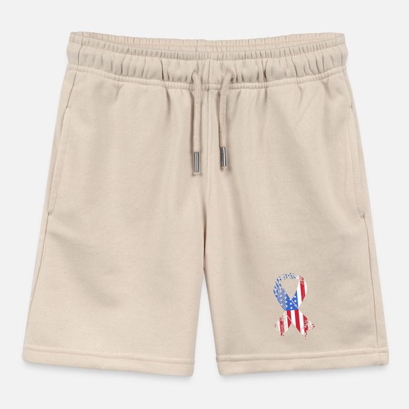 Multiple Sclerosis MS Kids Organic Sweat Shorts by Stanley/Stella