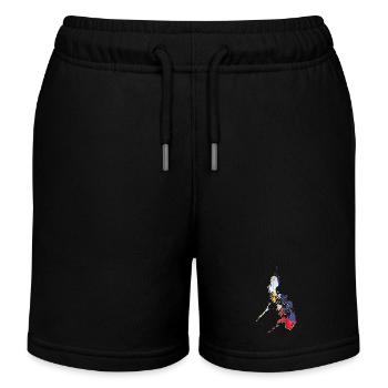 Drapeau des Philippines sur la carte des Philippines - Short de jogging enfant bio Stanley/Stella - noir - Devant