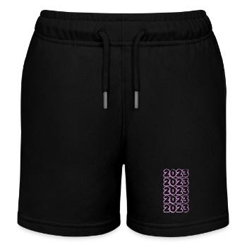 2023 - Kids Organic Sweat Shorts by Stanley/Stella - black - Front