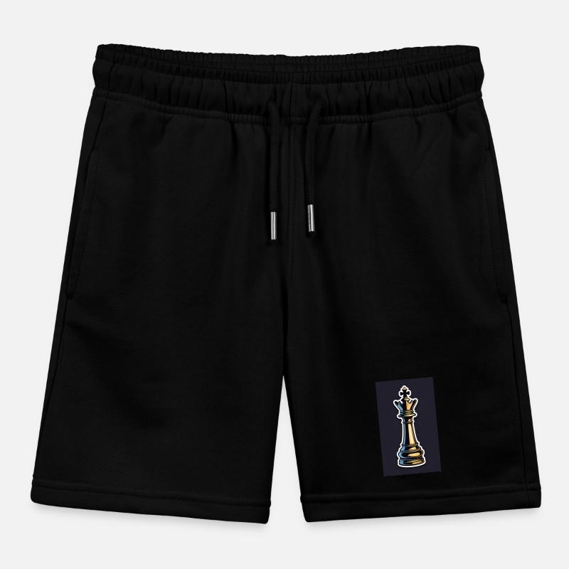 Chess | Chess piece | Chess player Kids Organic Sweat Shorts by Stanley/Stella