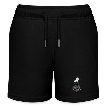 lustiger Spruch - Kinder Organic Joggingshorts Mini Bolter von Stanley/Stella - Schwarz - Vorne