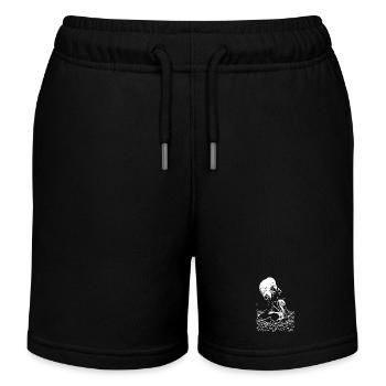 cigogne - Short de jogging enfant bio Stanley/Stella - noir - Devant