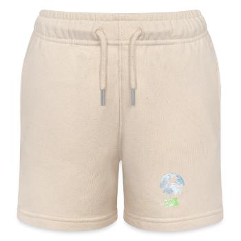 BMX files - Kids Organic Sweat Shorts by Stanley/Stella - soft Ecru - Front