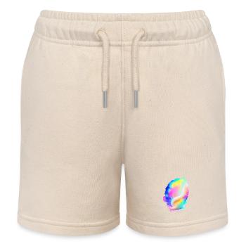 Shell - Kids Organic Sweat Shorts by Stanley/Stella - soft Ecru - Front