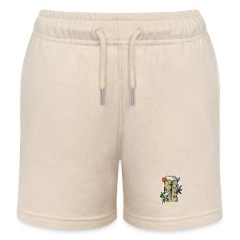 Beschädigtes Halloween-Tarot! - Kinder Organic Joggingshorts Mini Bolter von Stanley/Stella - Natur - Vorne