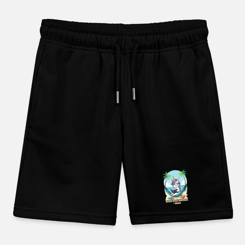 Einhorn mit Buch Kinder Organic Joggingshorts Mini Bolter von Stanley/Stella