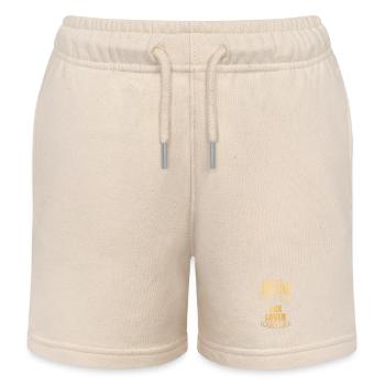 Fuchs - Kinder Organic Joggingshorts Mini Bolter von Stanley/Stella - Natur - Vorne