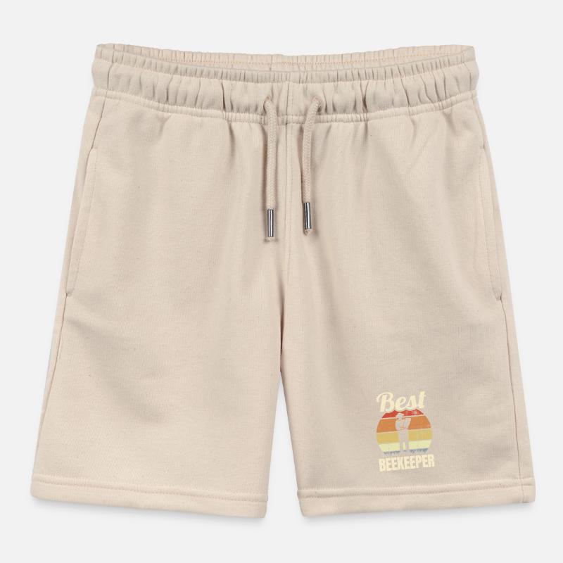 Imker Kinder Organic Joggingshorts Mini Bolter von Stanley/Stella