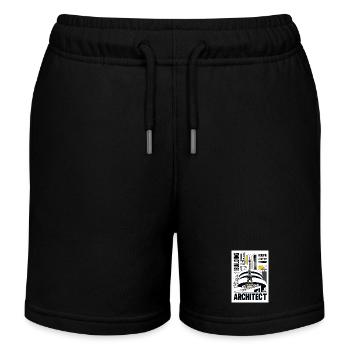 Architect - Short de jogging enfant bio Stanley/Stella - noir - Devant
