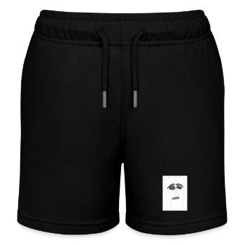 Parler de sentiments 3 - Short de jogging enfant bio Stanley/Stella - noir - Devant
